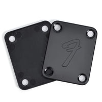 Plaques de fixation pour manche de guitare Garvee, style vintage, avec vis, pour guitares et basses électriques, noires, robustes, montage facile, pour scène.