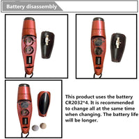 Sifflet électronique Garvee avec cordon, 3 tons, 125 dB, matériau ABS, rechargeable, pour le sport et les situations d'urgence