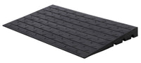 Garvee Rampe de trottoir en caoutchouc robuste 61 × 107 × 6,4 cm, hauteur 10,4 cm, pour allées, camions, bus et fauteuils roulants