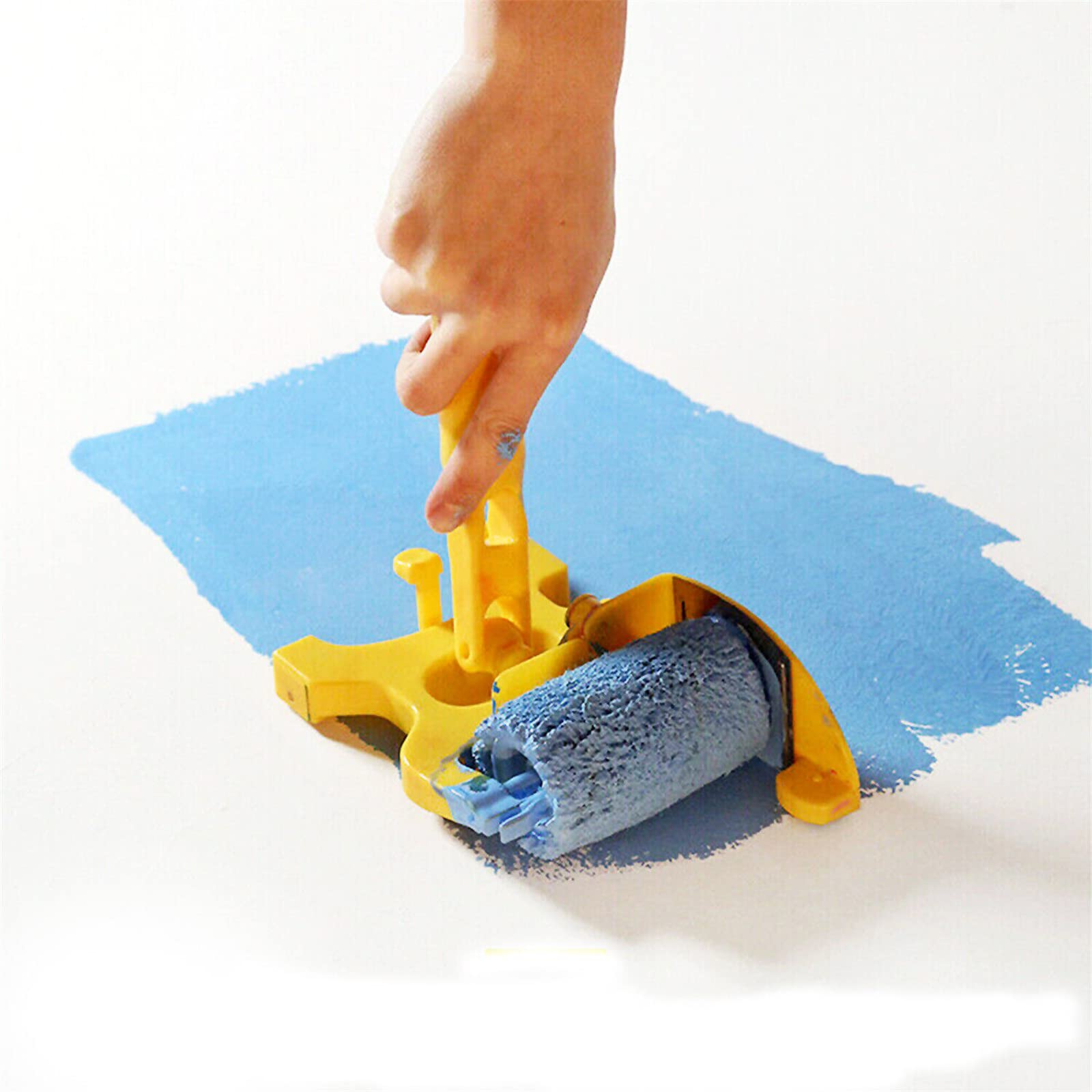 Rouleau à peinture Garvee pour bordures, multifonctionnel, acrylique et ABS, pour murs, plafonds et angles, 30,5 x 12,7 x 6,4 cm, ergonomique