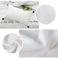 Ensemble de 4 taies d'oreiller Garvee en 100 % coton égyptien, fermeture éclair, hypoallergénique, format queen, respirantes et résistantes, pour chambre à coucher