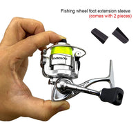 Moulinet de pêche Garvee Mini Spinning Reel 4.3:1 en métal, compact et léger, avec poignée réversible, haute performance, idéal pour la carpe, la perche et la truite.