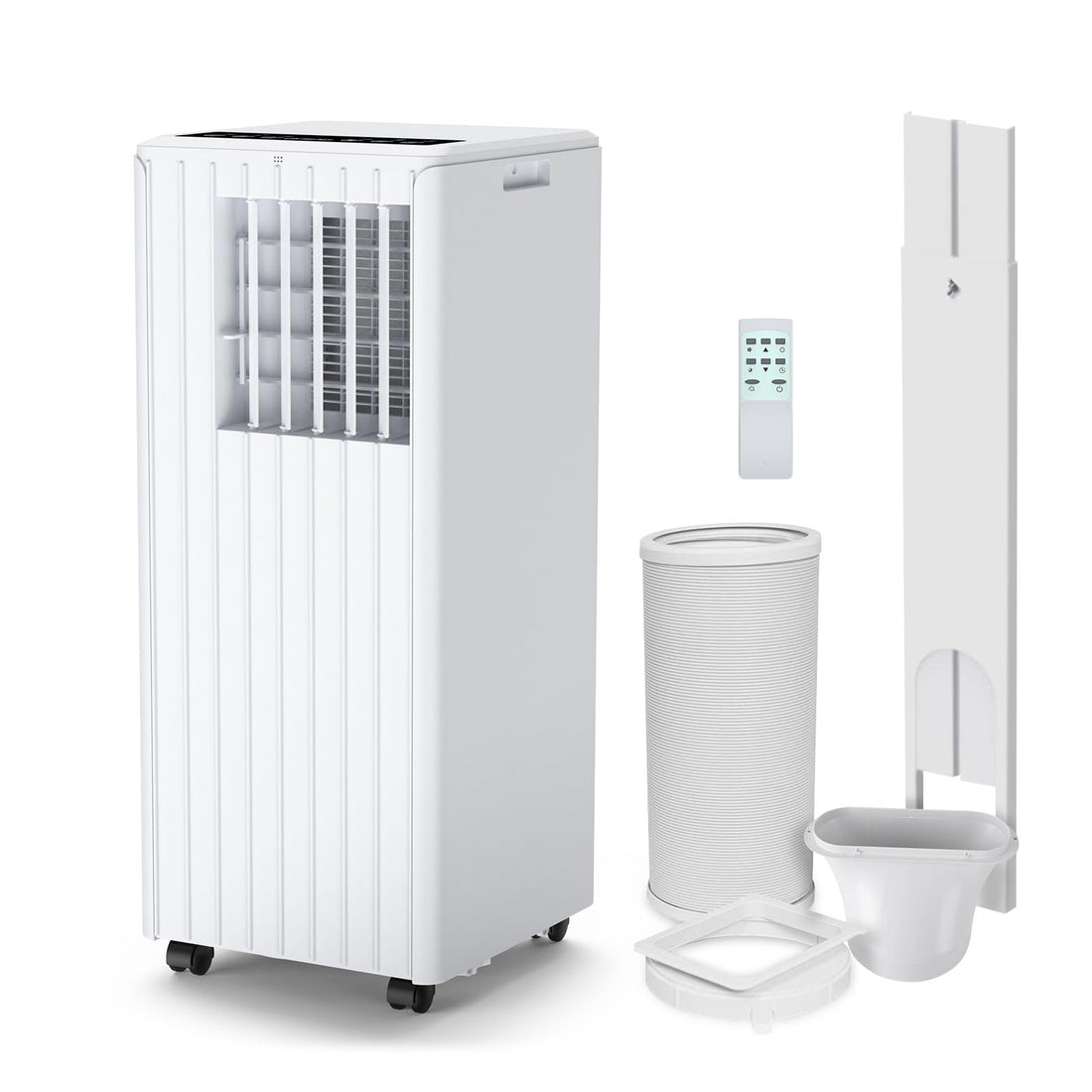 Garvee Climatiseur mobile 9000 BTU, silencieux et économe en énergie, refroidissement efficace, format compact pour maison et bureau