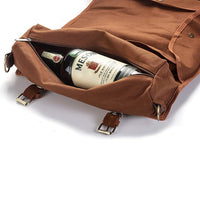 Sac de transport Garvee Bar Barman, ensemble shaker à cocktails créatif, marron, portable, pour barman et fêtes