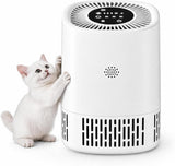 Garvee purificateur d'air H13 HEPA compact silencieux 9 W pour chambre et bureau, blanc - blanc