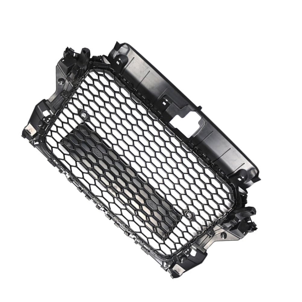 Calandre de pare-chocs avant Garvee, motif nid d'abeille, pour Audi A3 et S3 (2013-2015), matériau robuste, noir.