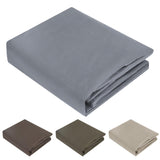 Garvee Abri De Rangement Vélo Extérieur Robuste 156x220x165cm Cadre Acier Couverture PE Imperméable UV Gris Jardin