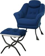 Garvee Canapé paresseux avec pieds, assise confortable, design moderne, robuste, facile à nettoyer, parfait pour salon, vert - Vert