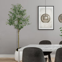 Étendoir à linge mural pliable Garvee, en acier inoxydable, gain de place, pour balcon et terrasse, longueur télescopique 103,2–151,2 cm, gris