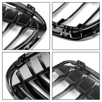 Calandre avant Garvee pour BMW X1 F48 F49 (2016-2018), à une seule lamelle, en plastique ABS noir, style automobile