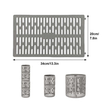 Protections d'arbres Garvee, lot de 10, grilles de protection en plastique pour troncs d'arbres, PVC résistant aux intempéries, respirant, sans danger pour l'entretien des jardins et des espaces verts.
