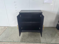 Garvee Buffet avec portes en rotin, grand rangement, structure durable en MDF, style bohème naturel, pour salon et salle à manger