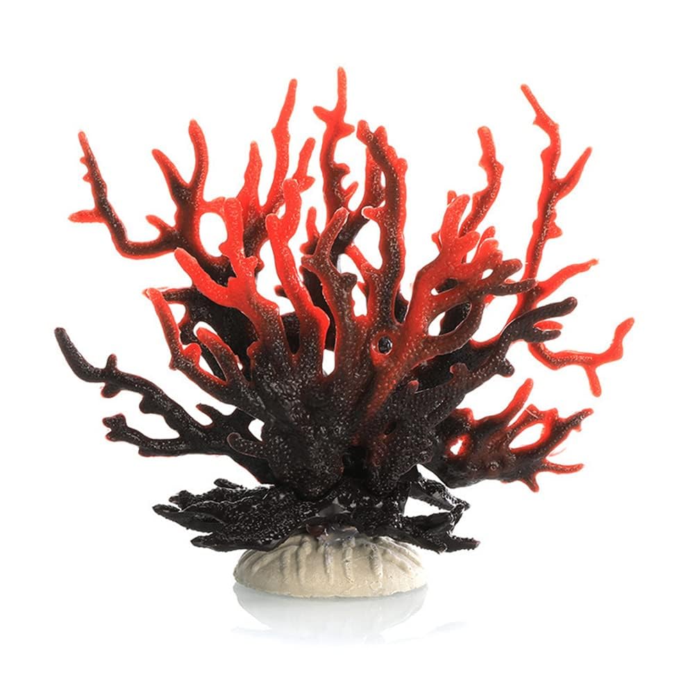 Branches de corail Garvee, ornements en imitation corail pour aquariums et bassins, rose