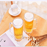Verres incassables multi-usages Garvee pour bière et café, avec poignée ergonomique et base antidérapante, pour le bar et la maison, légers et de qualité supérieure.