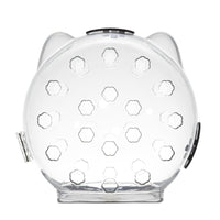Casque transparent pour chat GARVEE avec fonction de protection, respirant, léger en PET pour la convalescence et les soins, transparent et confortable