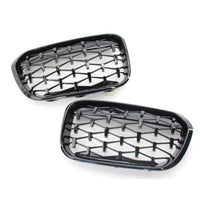 Calandre avant noire brillante Garvee Creyteg F20 compatible avec BMW Série 1 F20 F21 (2011-2014)