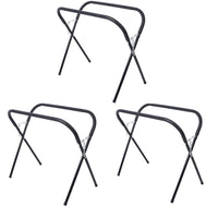 Garvee Support de Travail Pliable 340 kg, Réglable et Rembourré, Cadre en Acier pour Atelier, Noir