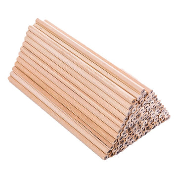 Crayons en bois Garvee, lot de 100, mine HB, corps hexagonal, bois naturel, crayons à écrire et à dessiner pour enfants et étudiants
