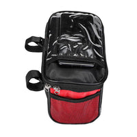 Panier de vélo pliable Garvee, grande capacité, bandes réfléchissantes, amovible, matériau robuste, polyvalent, idéal pour les trajets domicile-travail, le camping et le shopping, bleu