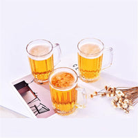 Verres incassables multi-usages Garvee pour bière et café, avec poignée ergonomique et base antidérapante, pour le bar et la maison, légers et de qualité supérieure.