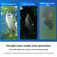 Caméra sous-marine Garvee avec détecteur de poissons, écran 4,3", angle de vision de 220°, batterie 10 000 mAh, portée de 30 m. Accessoire de pêche.