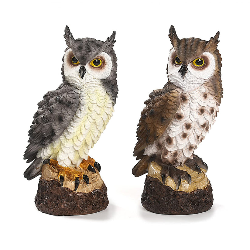 Hibou décoratif Garvee léger et facile à placer