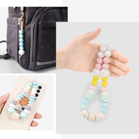 Kit de 100 perles en silicone Garvee pour la création de bijoux : formes rondes et à facettes colorées, polyvalentes, robustes et faites main.
