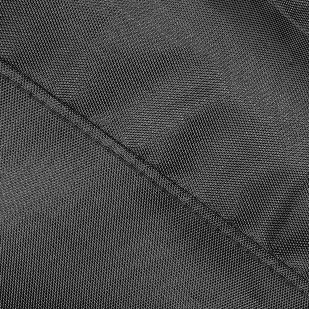 Demi-housse de protection pour moteur hors-bord Garvee, en tissu Oxford 210D imperméable noir, dimensions 52 x 27 x 32 cm, pour moteur de bateau 15 CV.