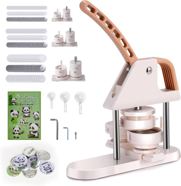Machine à boutons Garvee – Machine à boutons 25/32/58 mm en plastique ABS pour enfants, projets de loisirs créatifs et cadeaux DIY