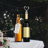Coffret ouvre-bouteilles Garvee, 36 pièces, couteau de sommelier en acier inoxydable avec pochette et étiquette cadeau pour mariage, anniversaire, transparent, 6,5 cm