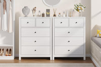 Garvee commode noire à 5 tiroirs pour chambre, chambre d'enfant et couloir, 40 cm (P) × 74 cm (L) × 94 cm (H), moderne