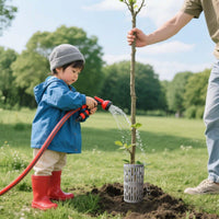 Protections d'arbres Garvee, lot de 10, grilles de protection en plastique pour troncs d'arbres, PVC résistant aux intempéries, respirant, sans danger pour l'entretien des jardins et des espaces verts.