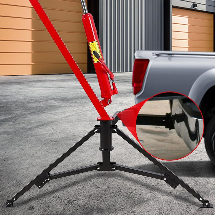 Grue d'attelage portable pour camionnette avec montage direct