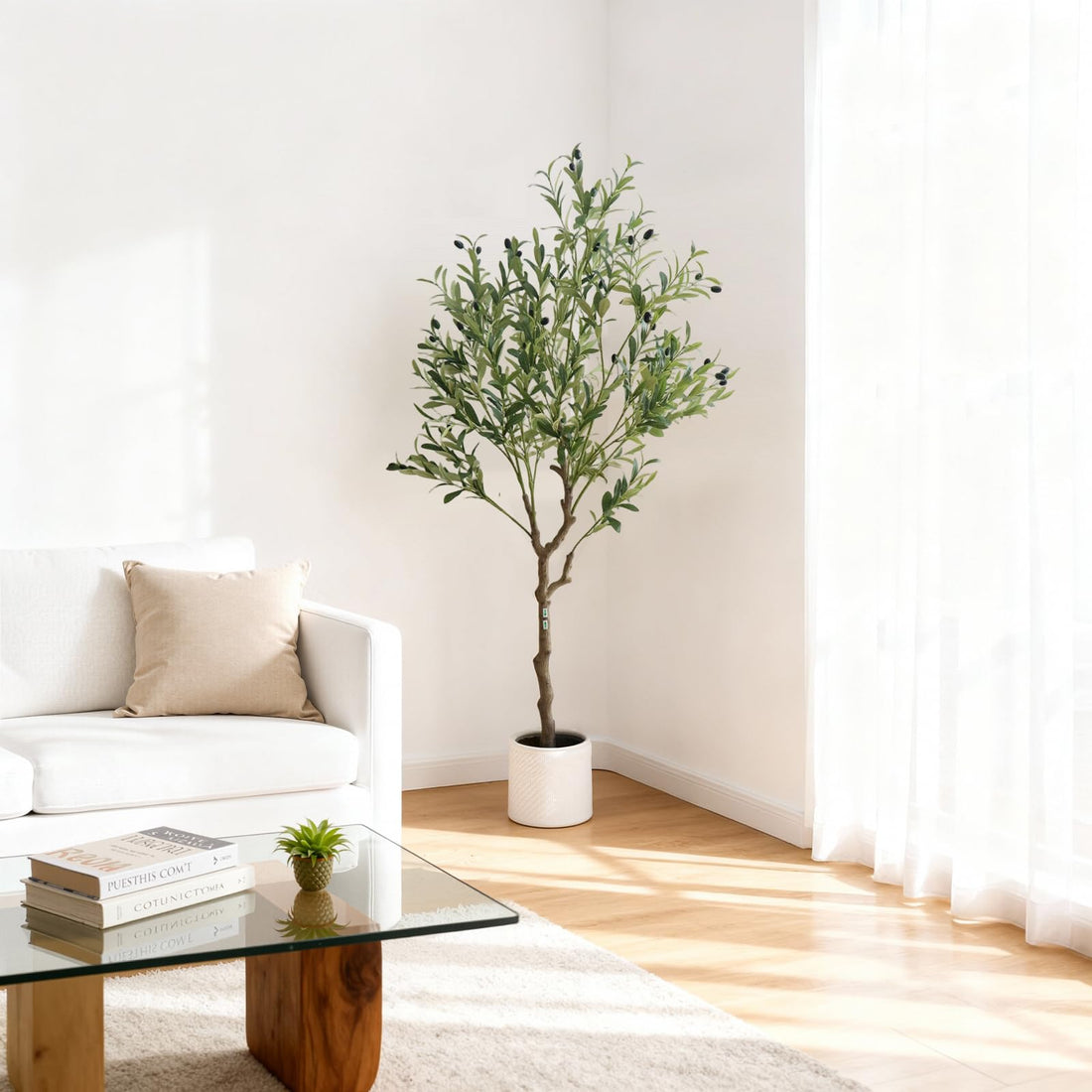 Garvee Ensemble de 2 topiaires artificielles en buis de 150 cm, résistantes aux intempéries et faciles d'entretien, pour une utilisation intérieure et extérieure (vert)