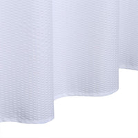 Rideau de douche extra long Garvee en microfibre déperlante blanche 72 x 96 pouces (183 x 244 cm) - Salle de bain