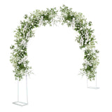 Arche de jardin Garvee en métal, 3 m x 2,2 m, acier galvanisé antirouille, style vintage, idéale pour mariages et garden-parties.