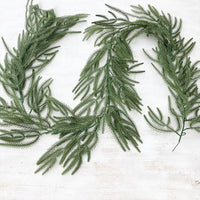 Décoration de Noël en pin GARVEE, 200 cm, vert réaliste, en PVC durable, pour la maison, les mariages et Noël