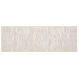 Garvee tapis beige 160 × 230 cm en velours, lavable, antidérapant, base TPR, pour salon et chambre - Beige