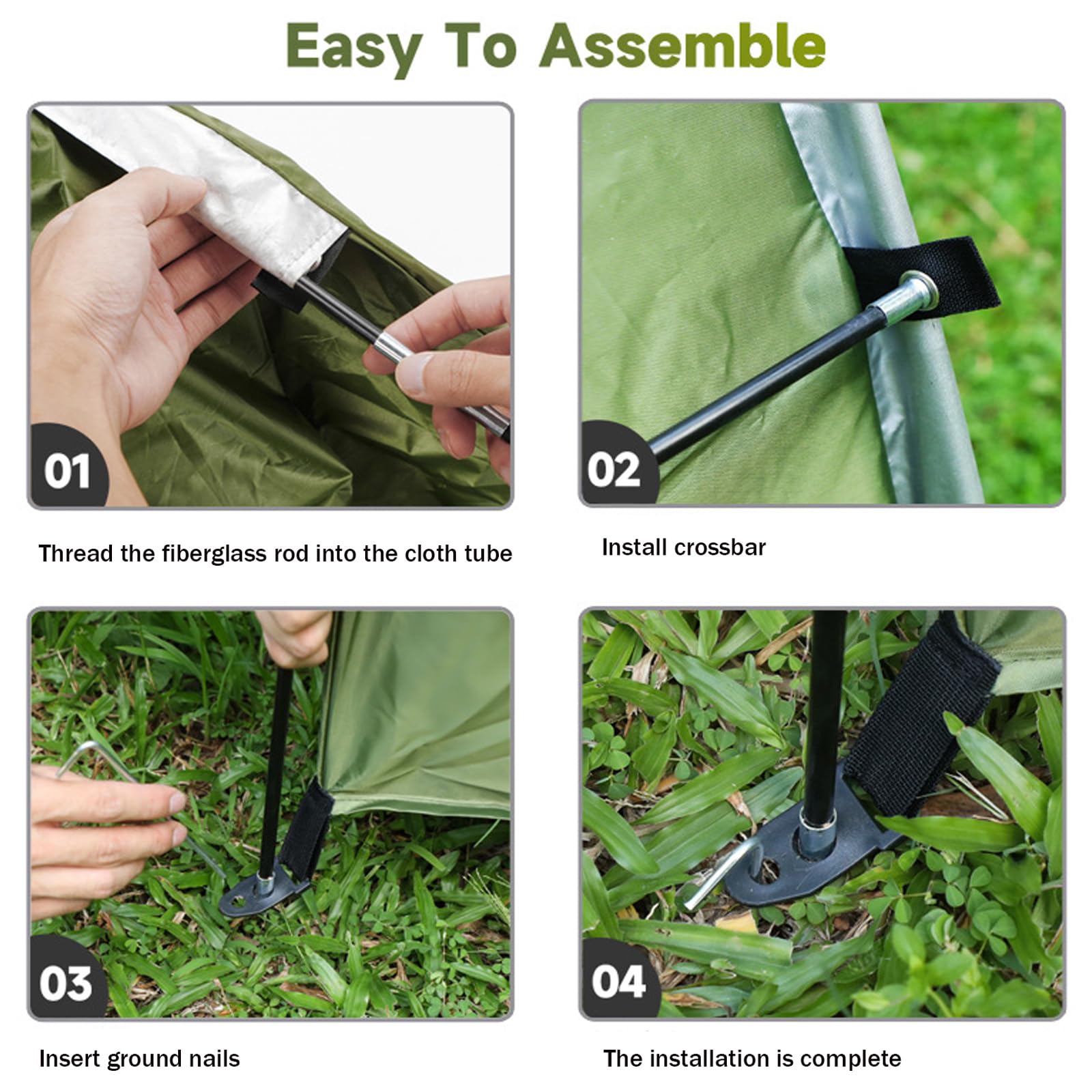 Abri à vélos Garvee pour 2 à 3 vélos, en tissu Oxford 210D, imperméable et résistant à la poussière, avec portes, protection extérieure pour motos et matériel de jardinage, gris