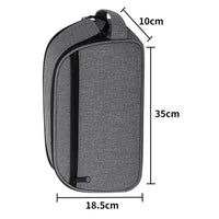 Sac de voyage Garvee pour appareil CPAP, extra large, double couche, avec organiseur de câbles et poignée.