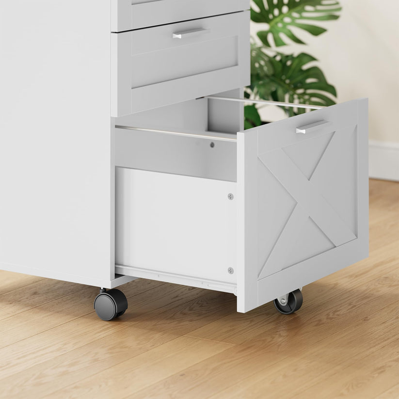 Caisson de bureau moderne avec finition mate résistante aux rayures