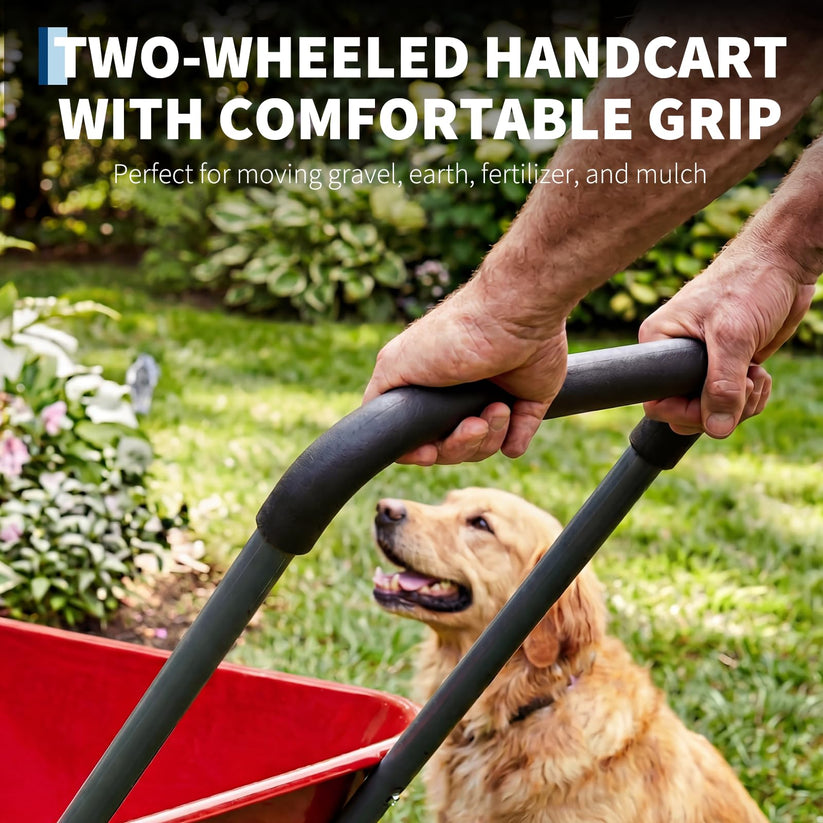 Système de benne basculante pour chariot de jardin