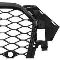 Grille de pare-chocs avant Garvee en nid d'abeille pour Audi A4 B8PA 2013-2016, robuste, ajustement parfait, en plastique, sans logo, modèle européen