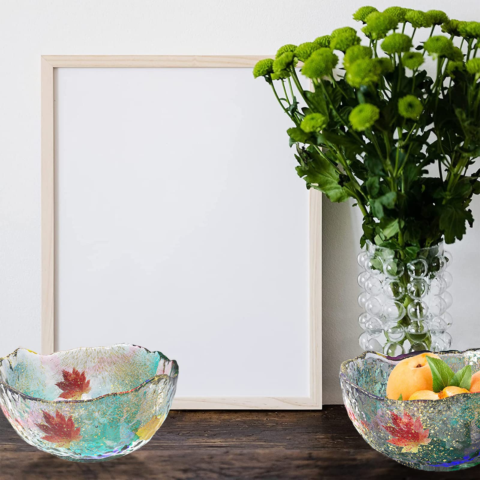 Garvee Epoxyhars Vormen Dienblad Onregelmatig Hars Siliconeen Vorm Kom Fruit Dieblad DIY Sieraden Houder Komvorm