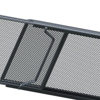 Garvee étagère sous plan de travail réglable avec base antidérapante, grille métallique, clip de fixation, organisateur de cuisine, blanc
