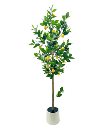 Arbre artificiel Garvee de 1,5 m (5 pi) pour intérieur, réaliste, facile à nettoyer, durable, matériau de haute qualité, vert. Idéal pour la maison, le bureau, les mariages et les fêtes.