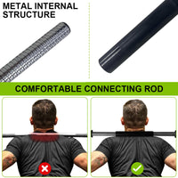 Haltères réglables Garvee 30 lbs/44 lbs avec poignée en fonte, fonction 4 en 1, protection ABS pour salle de sport à domicile, noir