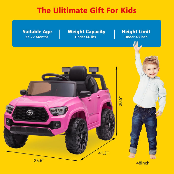 Pick‑up enfant dimensions compactes 105×65×52cm rangement facile