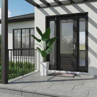 Bananier artificiel Garvee de 1,5 m avec pot blanc, idéal pour l'intérieur et le bureau. Entretien facile, décoration moderne.