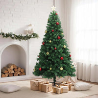 Sapin de Noël Garvee 180 cm effet neige avec télécommande - Sapin artificiel en PVC sans lumières pour la décoration du salon